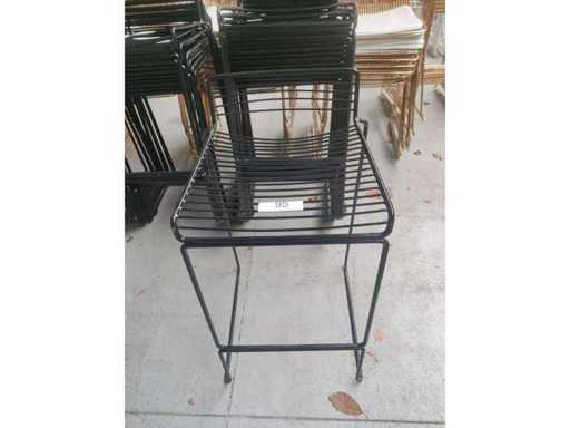 14x bar stool black without cushion (14x)