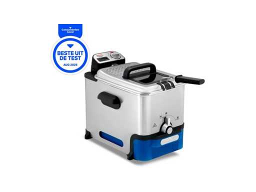 Tefal Oleoclean Pro FR8040 - Frituurpan - 3,5 L - Koude Zone - Oliefiltersysteem - 2300W
