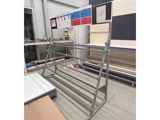 Rack de matériaux rond