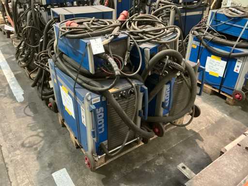 CLOOS - Qineo Step 450 Master - Schutzgas-Schweißgerät inklusive Drahtvorschubkoffer (4x)