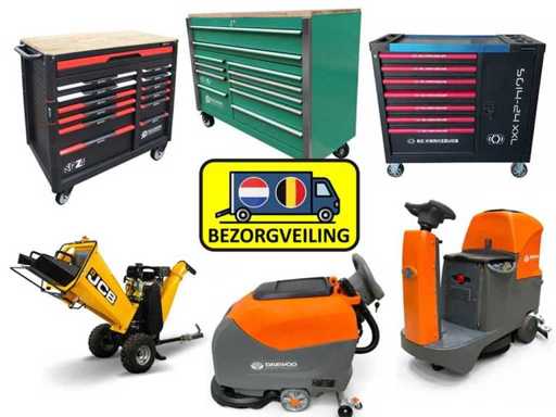 Delivery auction machines and tools