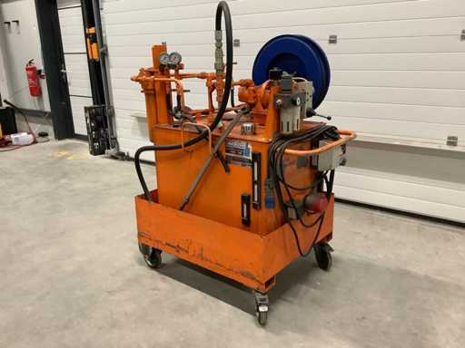 Ölpumpensystem – mit Einfüllpistole – Ölsammler