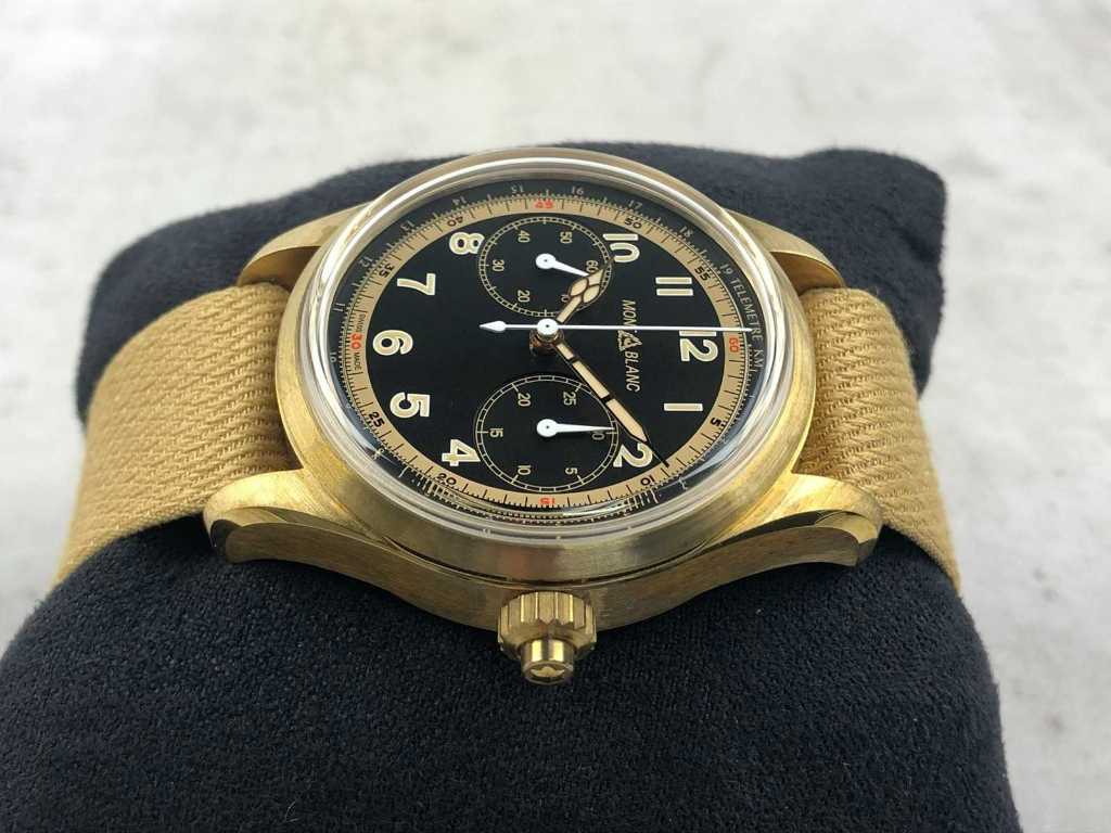 Montblanc 1858 chronograph outlet bronze