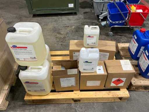 Diverse substanțe de curățare