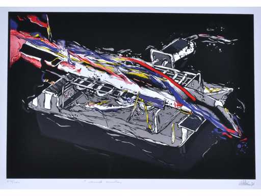 Emiel Hoorne - Concorde meunière - kleurenzeefdruk