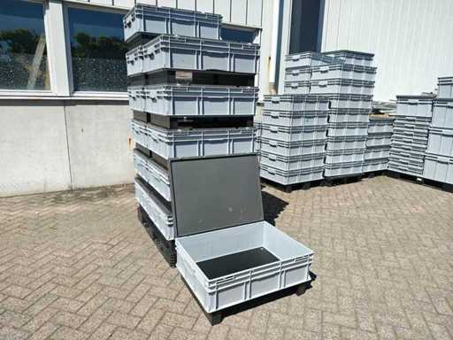 Inglese - E-line norm box 8622 - Modello pallet per contenitore magazzino (12x)