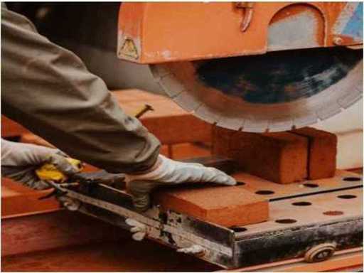 Tiles, machinery and contractor equipment