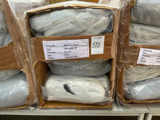 12 Inch Mattress Cover 160x200cm (4x)