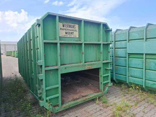 Recipient pentru ridicarea cârligului de presă