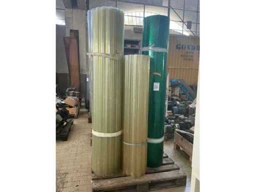 Machinery, spare parts and warehouse stocks