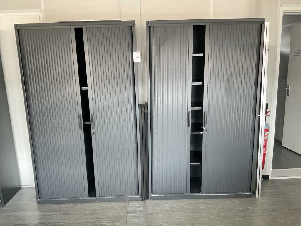 roller shutter cabinets (2x)