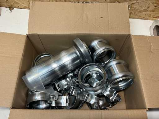 Rheinzink HWA pakket walsblank 80mm zink