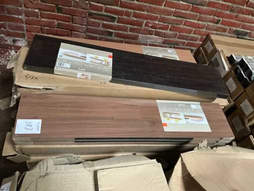 Étagère murale Duraline XL4Kit (43x)