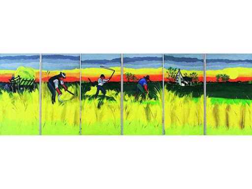 Dekor: Ackerland nostalgisch