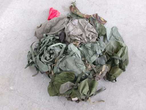 Bag, compression bag, partly defective (U4) (250x)