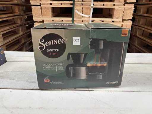 Philips Senseo Switch HD6592/64 Teclado 2-en-1