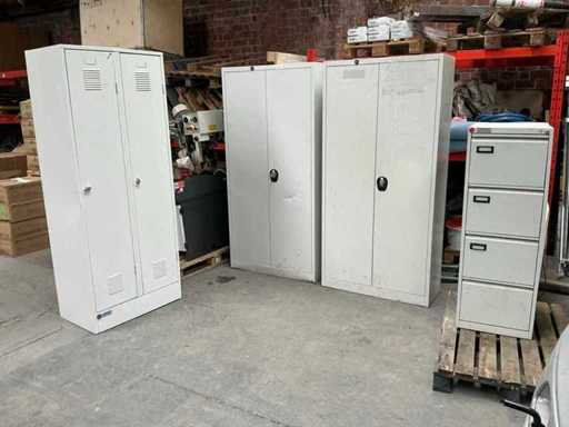 Diverse metalen kasten (4x)
