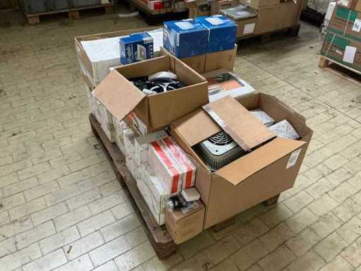 Stock of accessories, spare parts and warehouse stocks