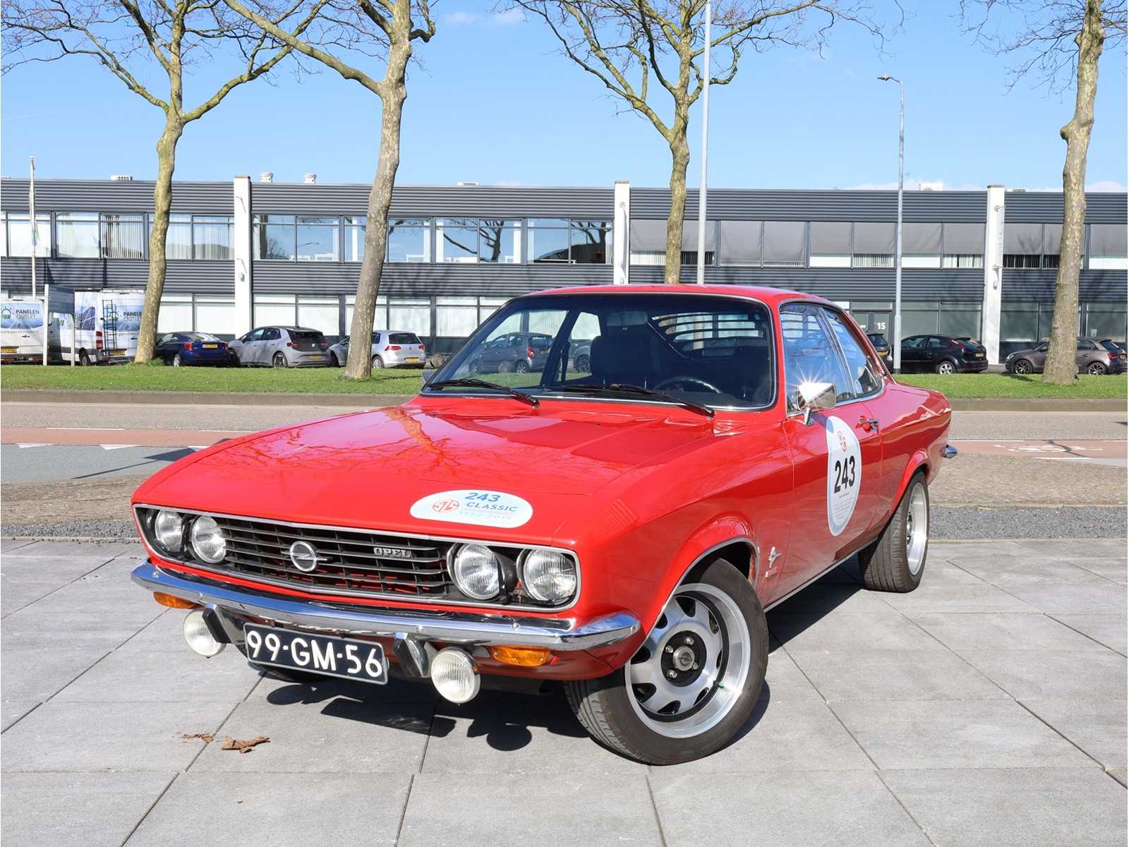 Opel Manta 2.4i Motronic 1975 Original Dutch Car, 99-GM-56 Classic Car
