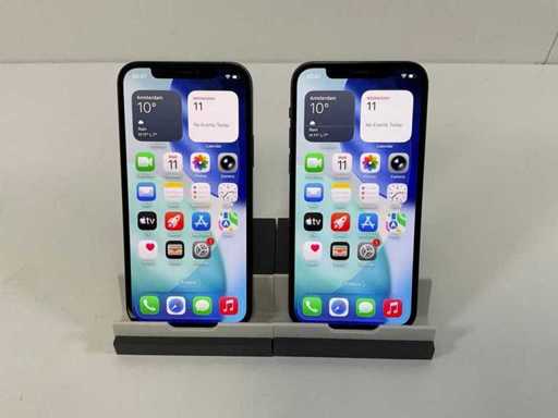 Apple iPhone 12 - 64 GB - Black (2x)