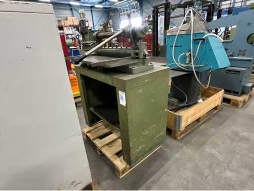 Manuele hefboomplaatschaar