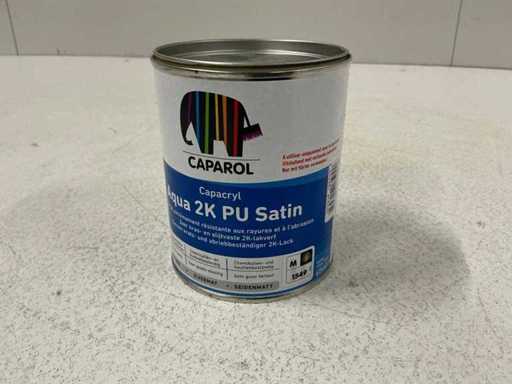 Caparol Aqua 2K PU Laque satinée 0,615L (6x) « inutilisée »
