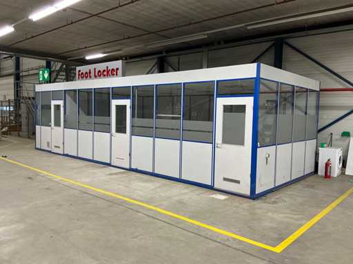 Unité de bureau démontable