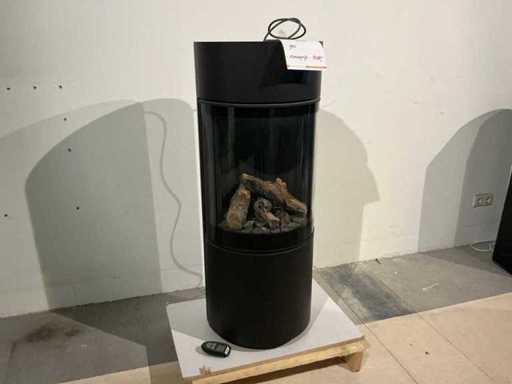 Dru Passo black Fireplace