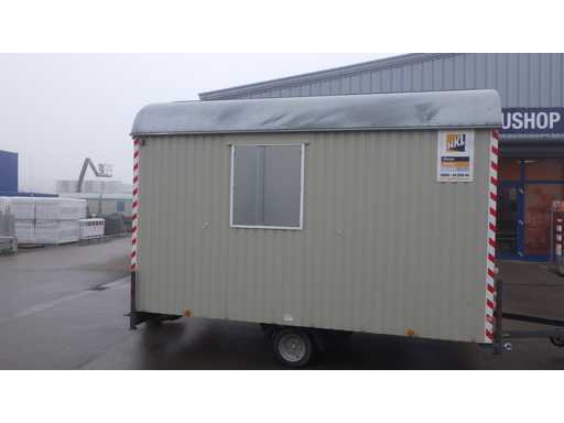 HBU CONSTRUCTION TRAILER 370, 80 KM/H