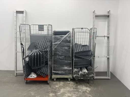 Fermod - Batch of shelving parts