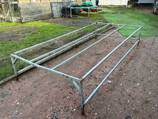 Galvanized Trailer Roof Frame
