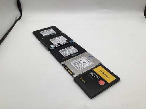 Samsung Intenso Toshiba 120GB SATA SSD disque dur interne (5x)