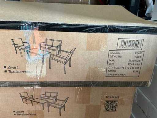 MaxxTools-MaxxGarden Lounge Set – 4-Personen-Sitzbereich