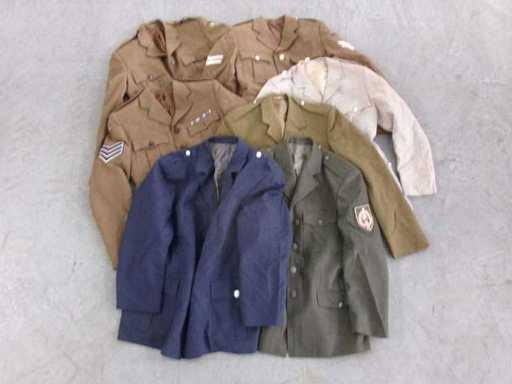 Uniform jacket Mix, used (R18) (18x)