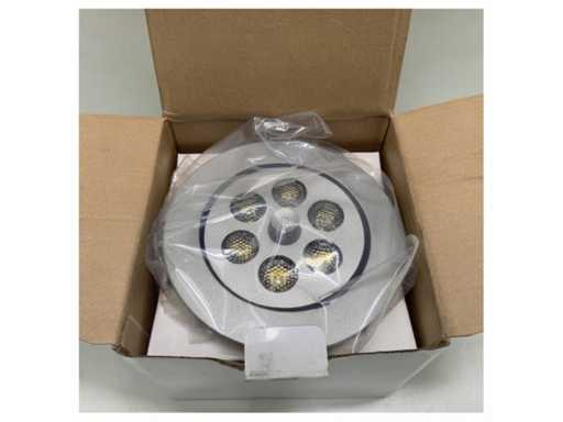 Allpa 6-LED LED spot 12/24V - 00217--WH