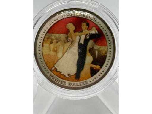 2 Euro colorati – Valzer viennese – Austria