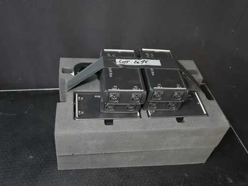 BELRAM - SET OF 4 NEUTRIK OPTICAL CON DUO SPLIT SET TX/RX - Video