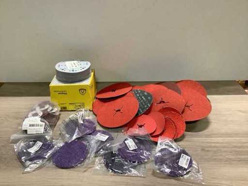 Lotto di varie carte vetrate (260x)