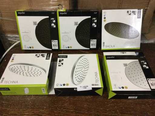 Aqua Su - Słuchawki prysznicowe (6x)