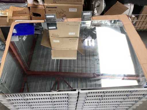 Dianse Spiegel met dubbele led verlichting Spiegel