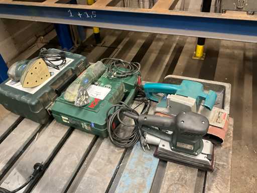 Handschuurmachine (4x)