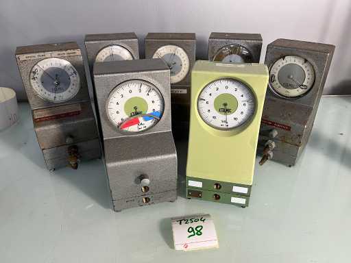 ETAMIC - Set van 7 wijzermeters