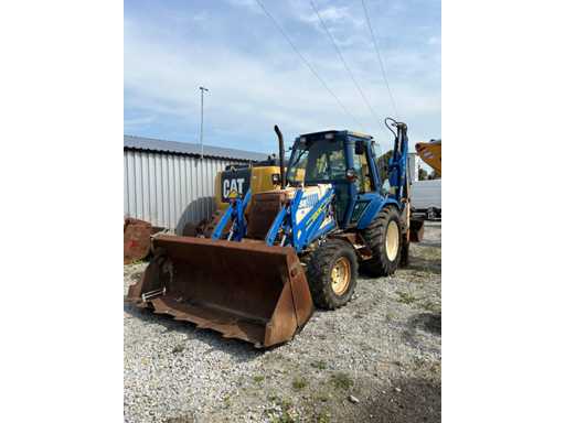 1990 CASE 580 K TURBO Wheeled Excavator
