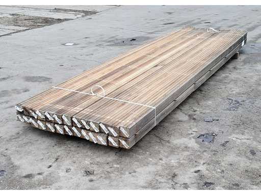 26 x Kapur palen 68 x 68 mm, lengte 305 cm