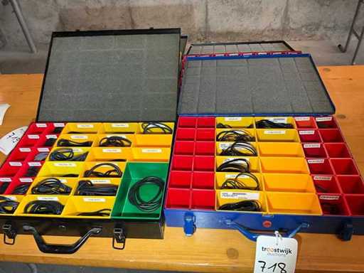 Assortment case with contents (4x)