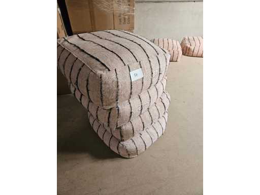 4x boho seat cushion