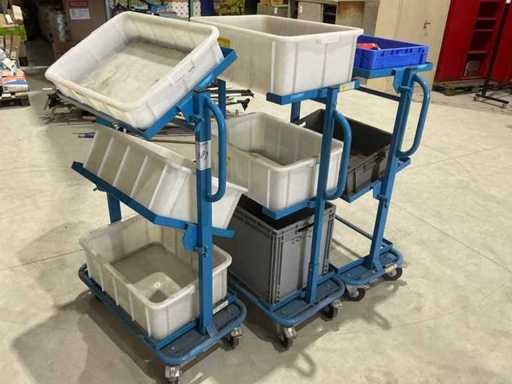 Warehouse trolley (3x)