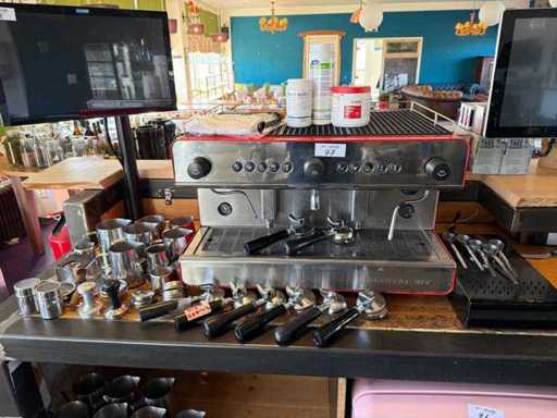 Iberital IB7 Koffiemachine met accessoires