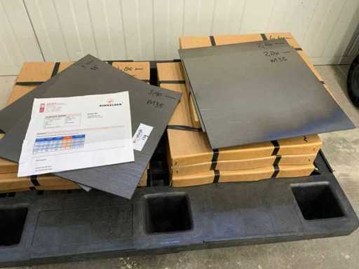 Acciaio in lamiera Kinkelder non lavorato