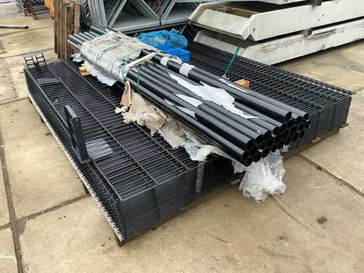 Hekwerk met palen (70,00 mtr)